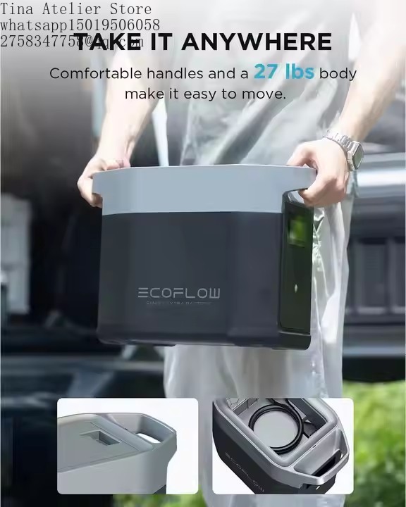 Portable Power Station - EcoFlow Delta2 휴대용 전력 공급 장치용