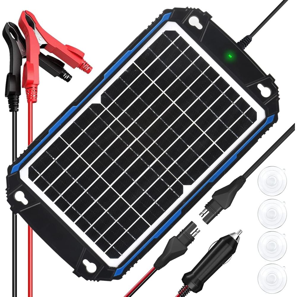 Solar Panel - 방수 12W 12V 태양광 배터리 충전기