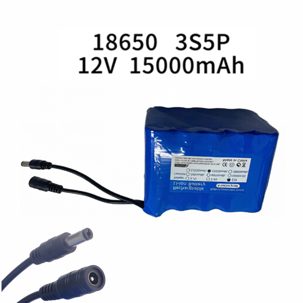 Lithium Battery 12V - 낚시용 배터리 12v 3S5P 15Ah 휴대용