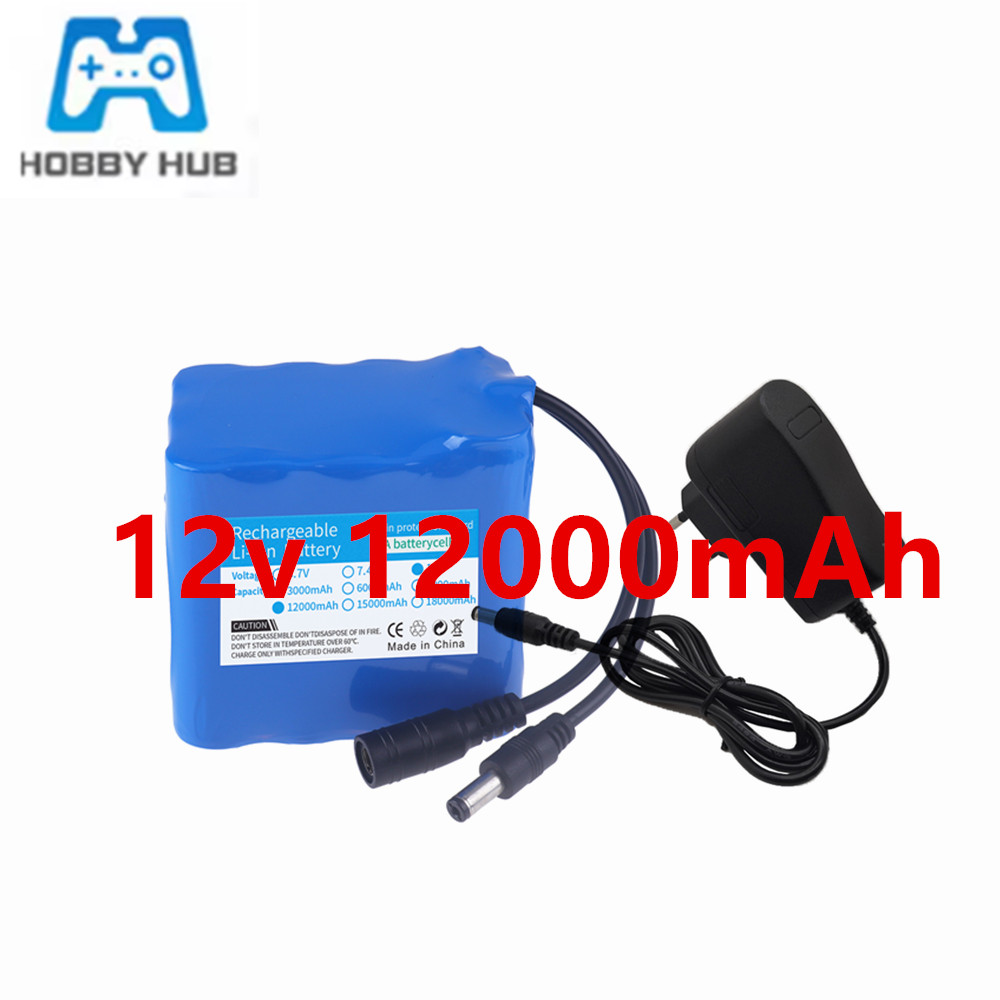 Lithium Battery 12V - 12V 12000mah 배터리 3S4P 실제 용량
