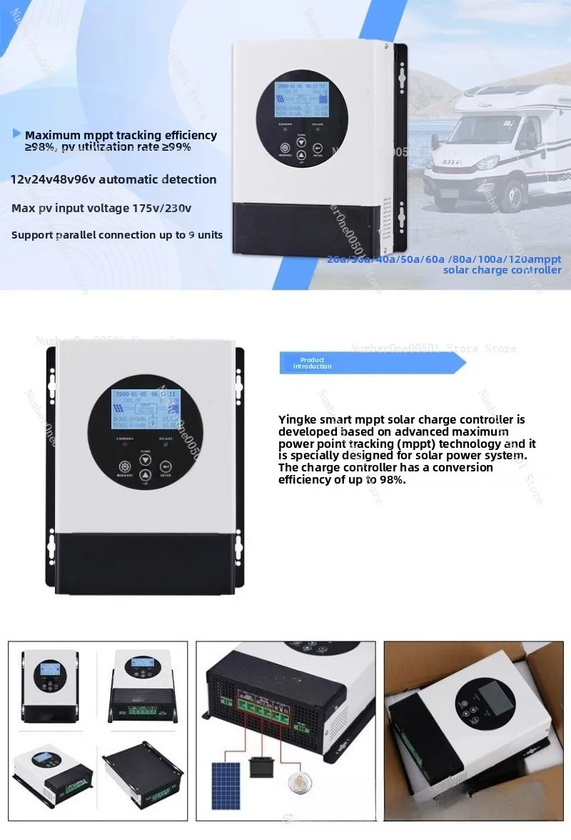 60A MPPT 태양광 충전 컨트롤러, 12V/24V  - Charge Controller Solar 리뷰 및 가격