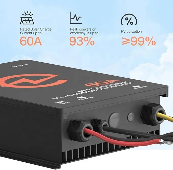 CE 인증을 받은 ELEJOY EMD60A 2700W  - Charge Controller Solar 리뷰 및 가격