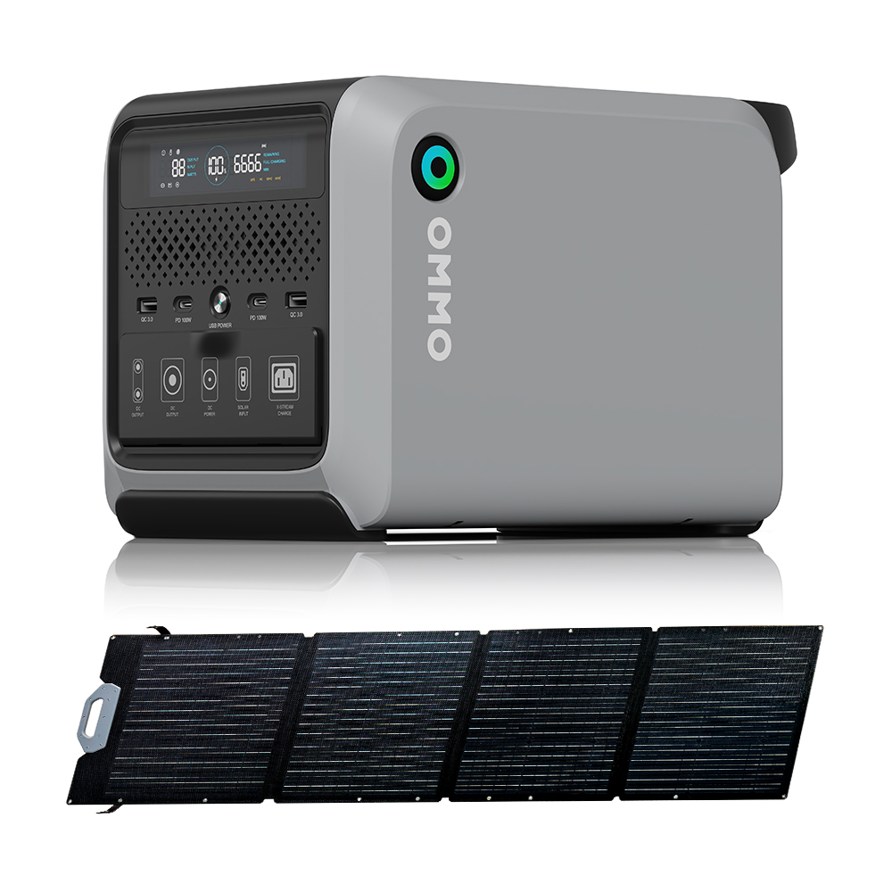 OMMO OM-PV200Z 고효율 200W 올블랙 접이 - Solar Panel 200W 리뷰 및 가격