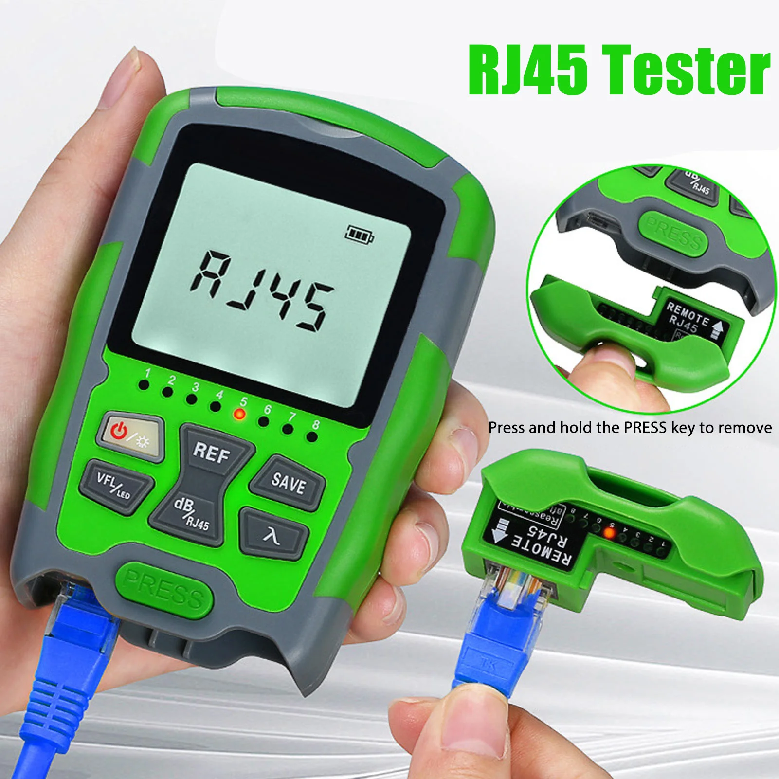 USB 충전 케이블이 포함된 적색광 광케이블 파워 테스 - Energy Monitor Meter 리뷰 및 가격
