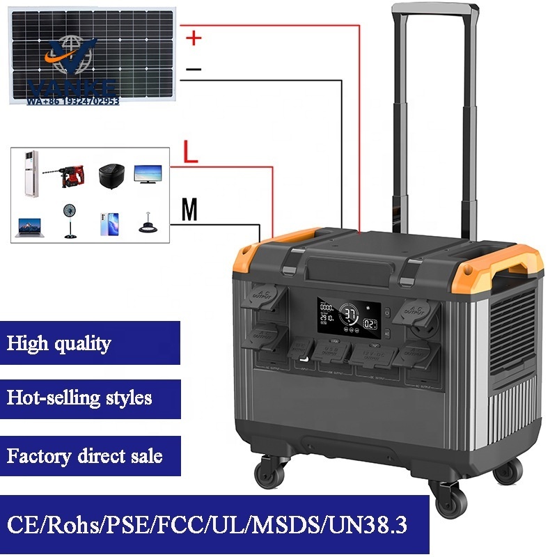 3kW 3kVA 대용량 태양광 발전기 300와트 냉장고 - Solar Generator 리뷰 및 가격