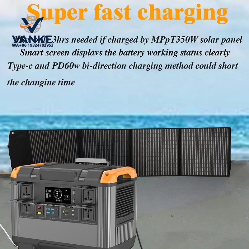 3kW 3kVA 대용량 태양광 발전기 300와트 냉장고 - Solar Generator 리뷰 및 가격