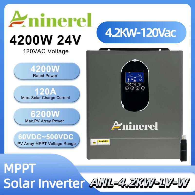 Aninerel 4.2KW 24V 신형 110-120V - Charge Controller Solar 리뷰 및 가격