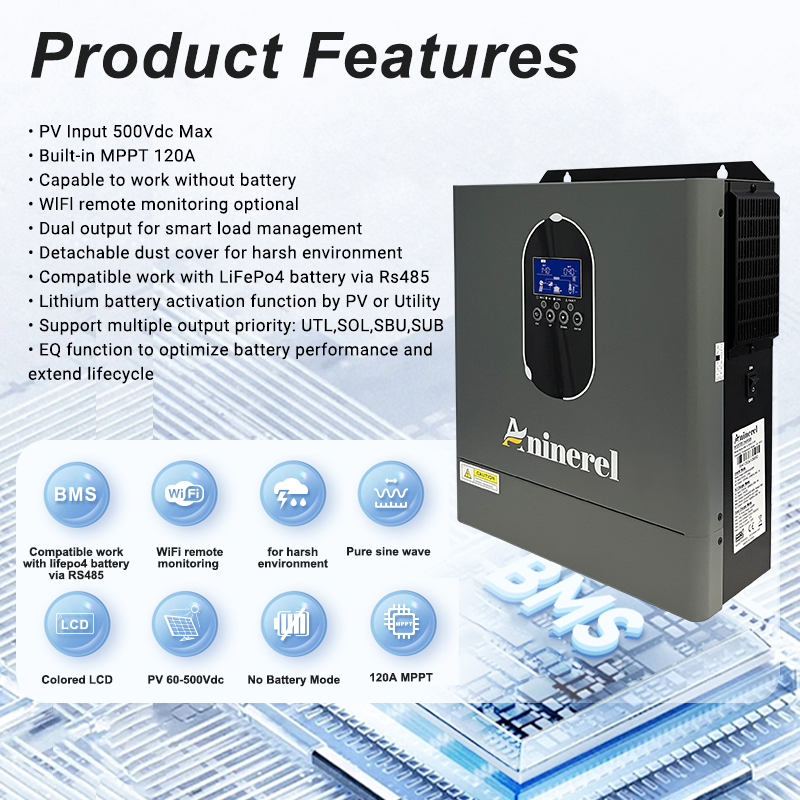 Aninerel 4.2KW 24V 신형 110-120V - Charge Controller Solar 리뷰 및 가격