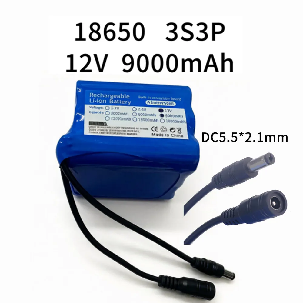12V 9000mAh 3S3P 리튬 이온 배터리, CC - Lithium Battery 12V 리뷰 및 가격