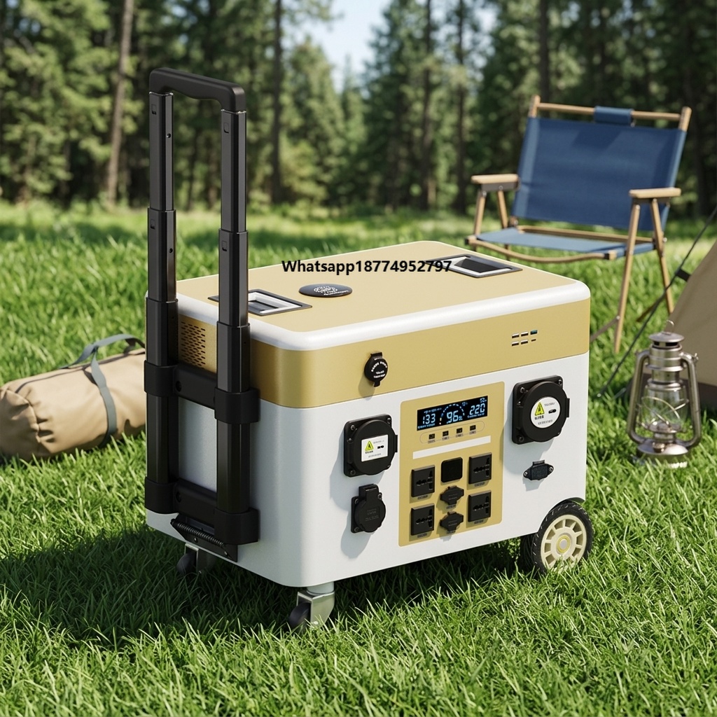 5000Wh 휴대용 태양광 발전기, 태양광 패널, 차량 - Solar Generator 리뷰 및 가격