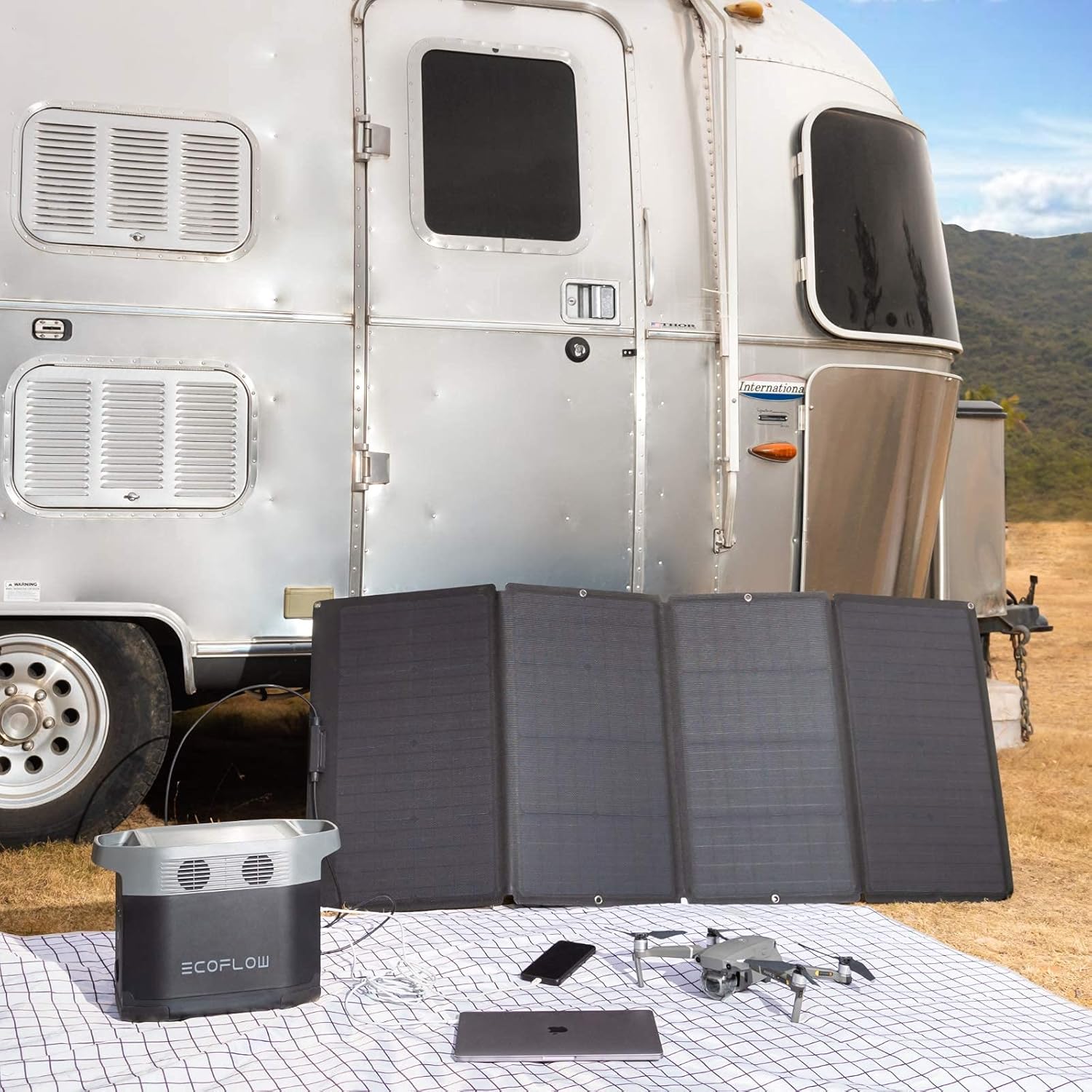 160와트 접이식 태양광 패널 휴대용 발전소 조절식 킥 - Solar Panel 리뷰 및 가격