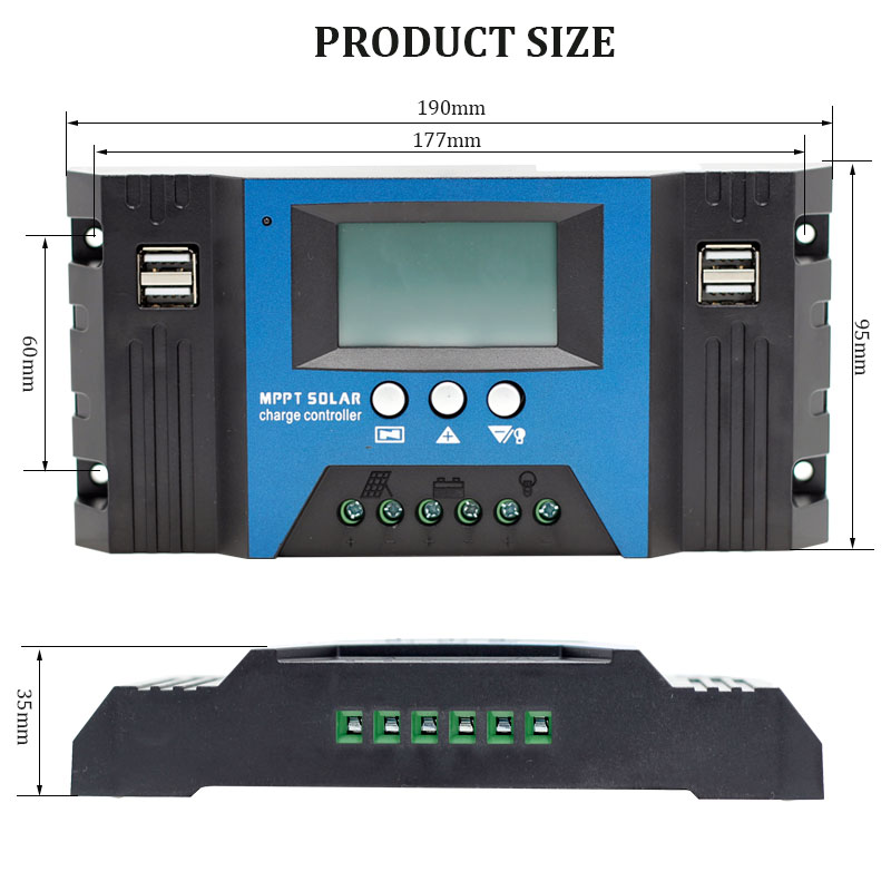 MPPT 솔라 컨트롤러 12V/24V 자동 100A L - Solar Panel 200W 리뷰 및 가격
